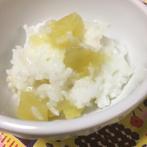 さつま芋の甘味がおいしい。☆お芋のおかゆ☆